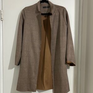 Potter's Pot Brown Blazer Modern Minimalist Suit Jacket